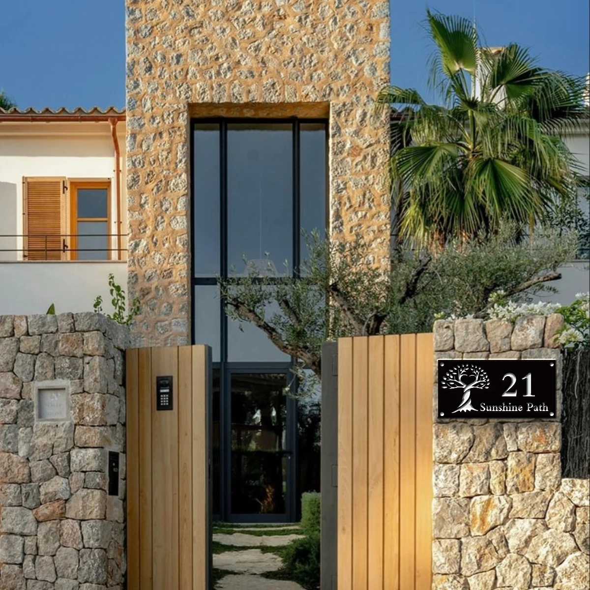 1pc Custom Number&Text