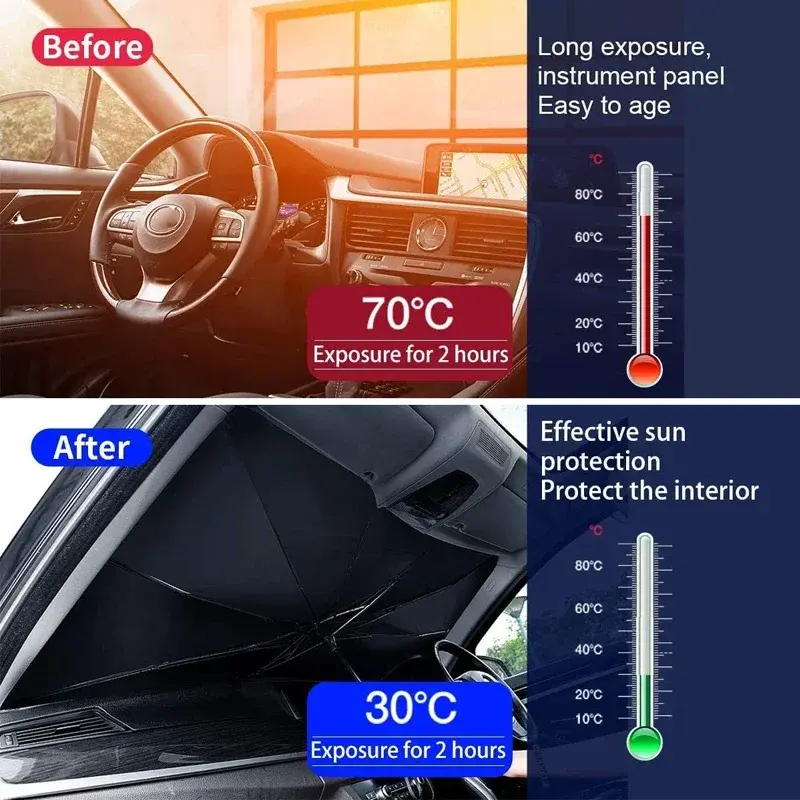 Windshield Sunshade listing photo